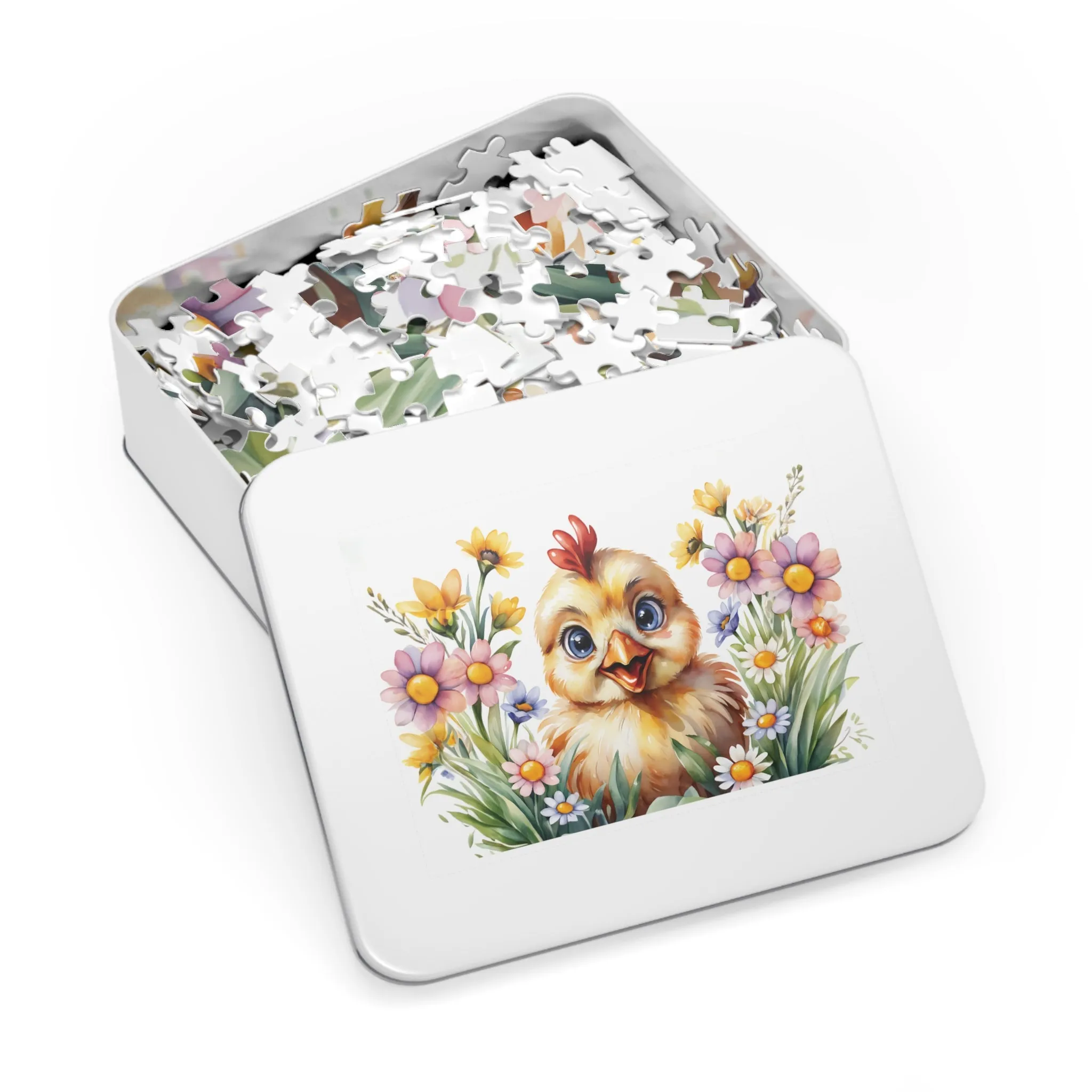 Jigsaw Puzzle, Western, Chicken, Personalised/Non-Personalised (30, 110, 252, 500,1000-Piece)