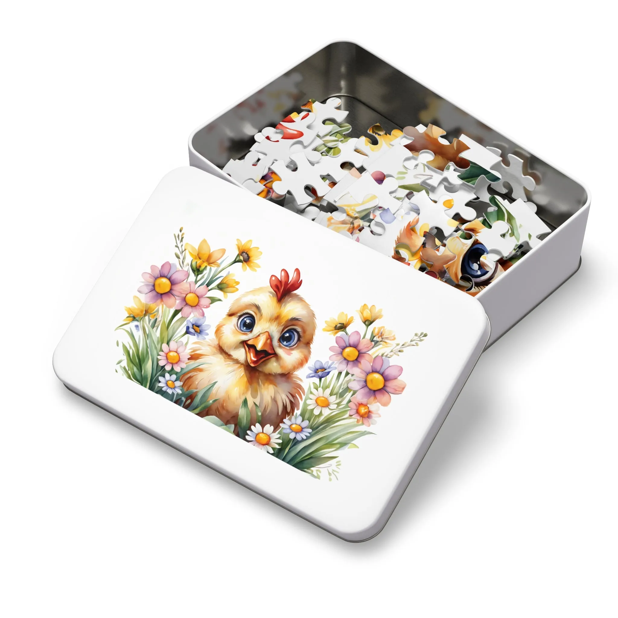 Jigsaw Puzzle, Western, Chicken, Personalised/Non-Personalised (30, 110, 252, 500,1000-Piece)