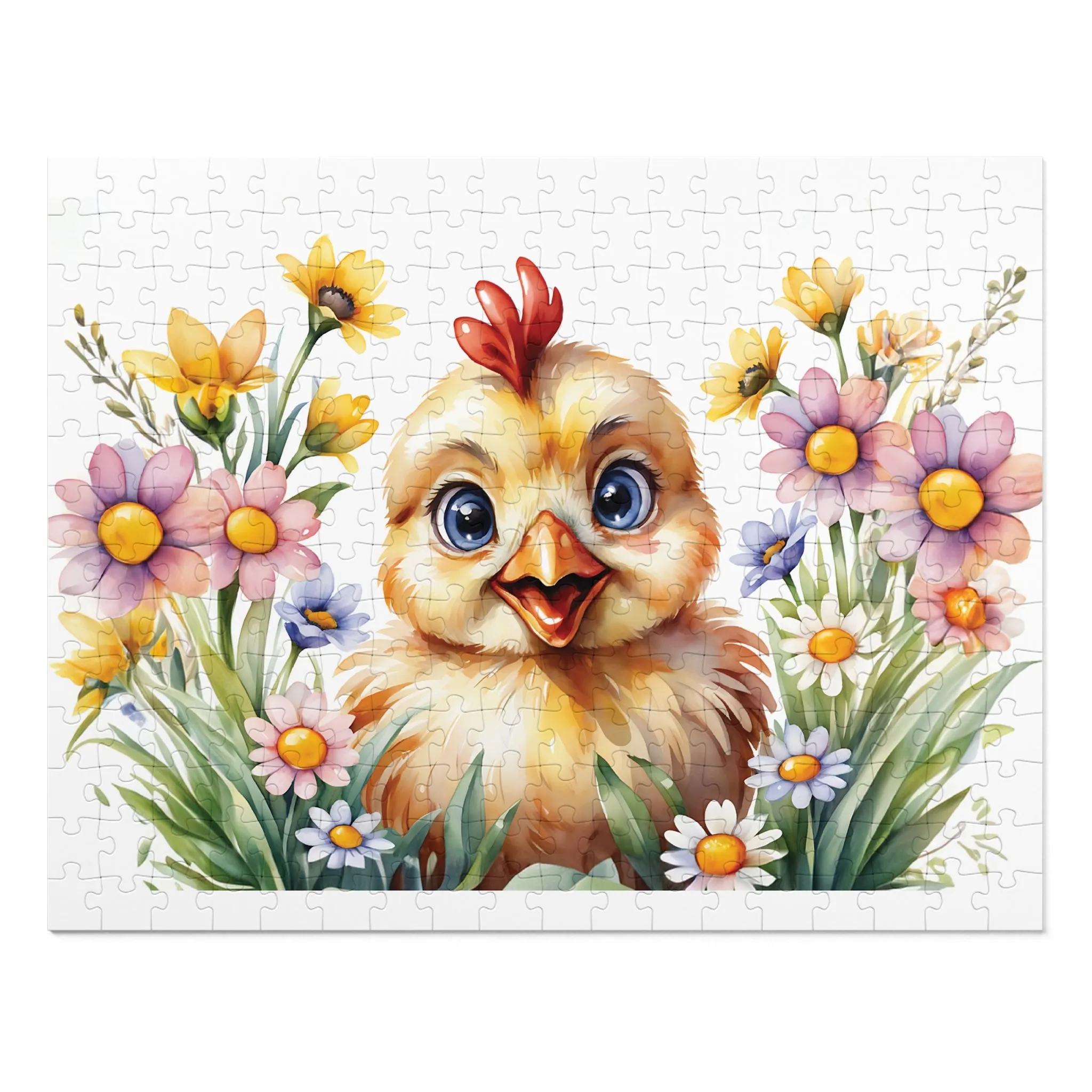 Jigsaw Puzzle, Western, Chicken, Personalised/Non-Personalised (30, 110, 252, 500,1000-Piece)