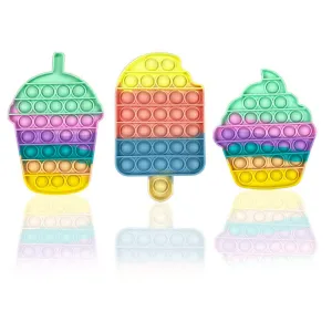 Jumbo Push Pop Fidget-Fidget Sensory Toy-Ice Cream collection