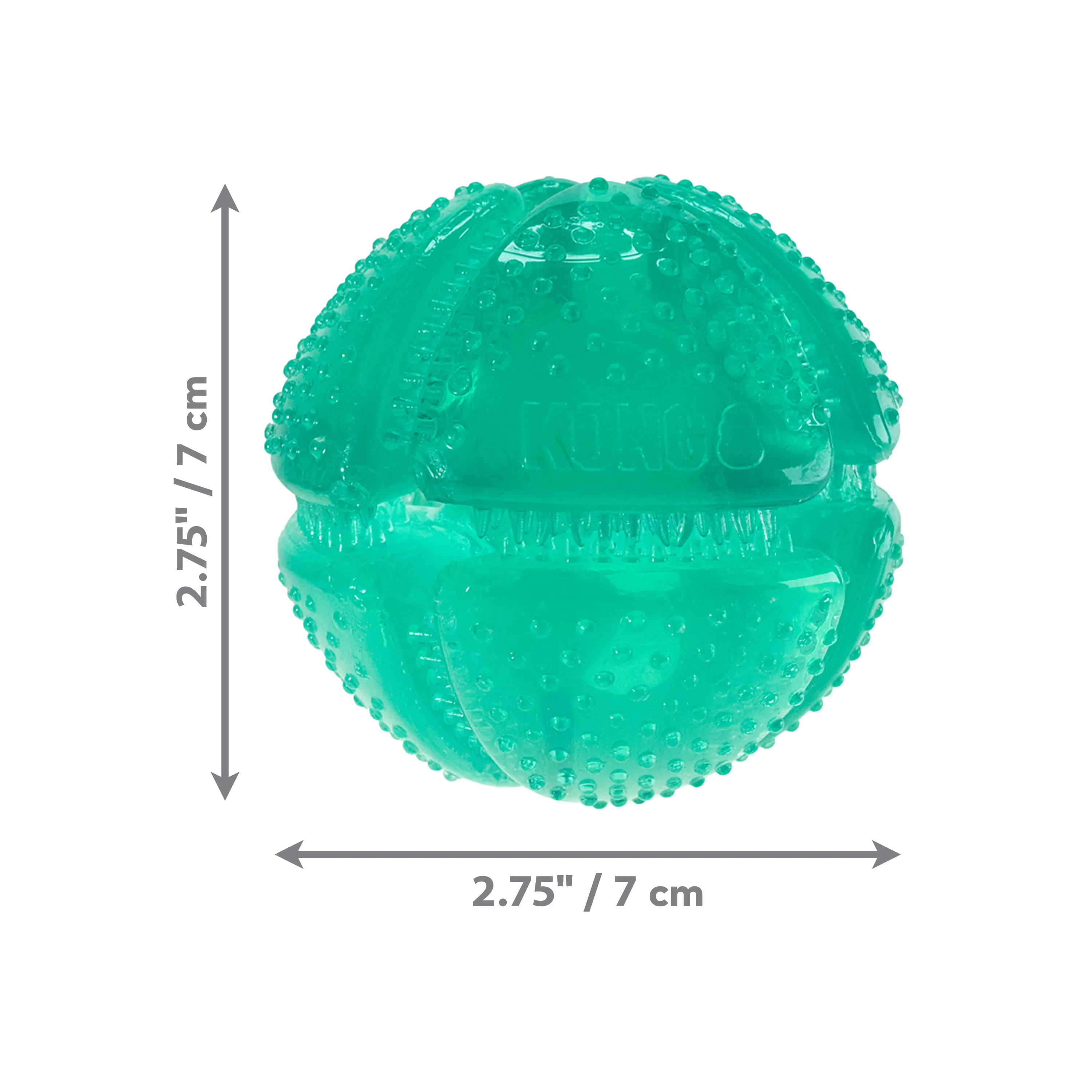 Kong Medium Squeezz Dental Ball, Dog Toy