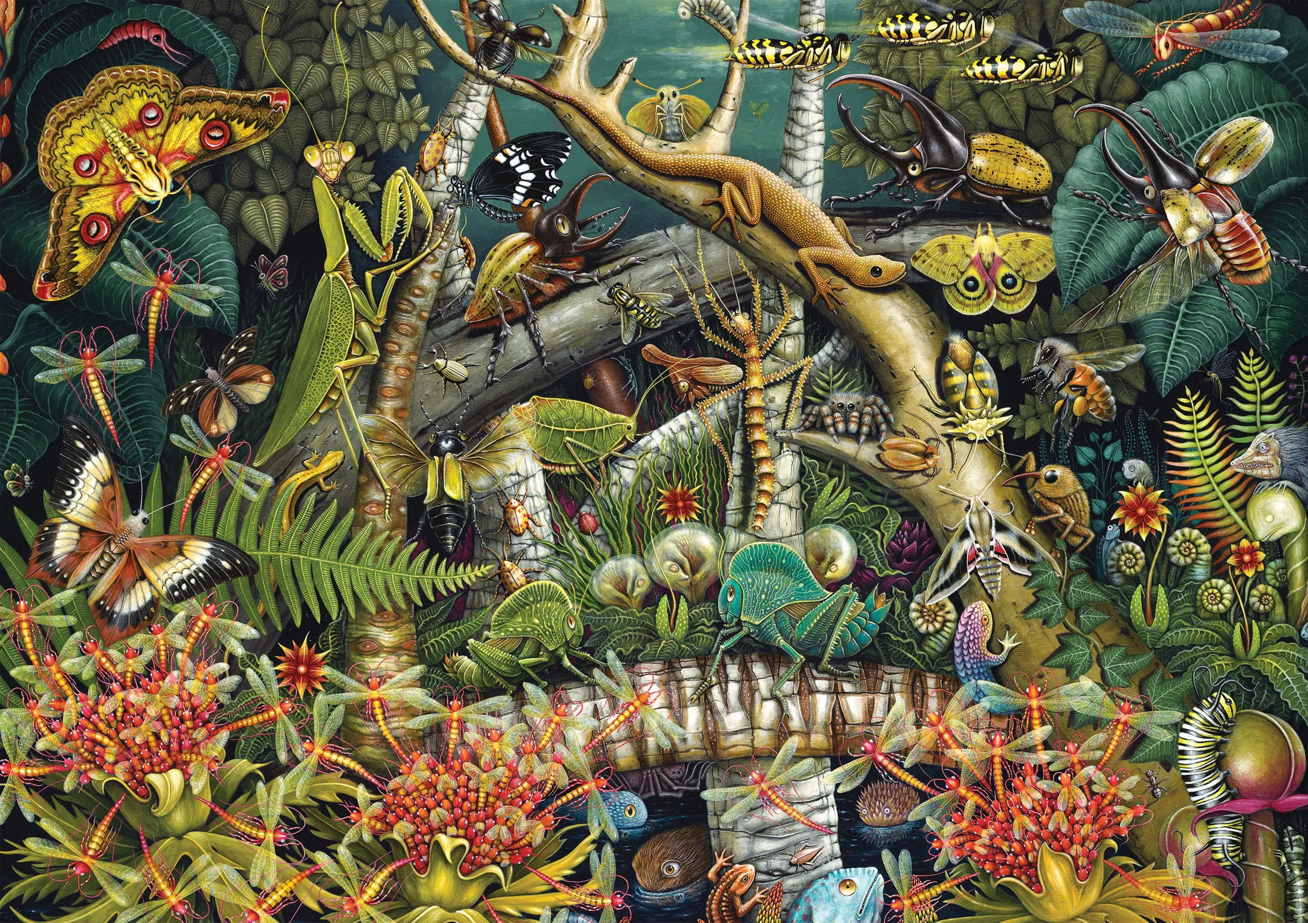 Mantis Mundi 1000 Pieces Jigsaw Puzzle