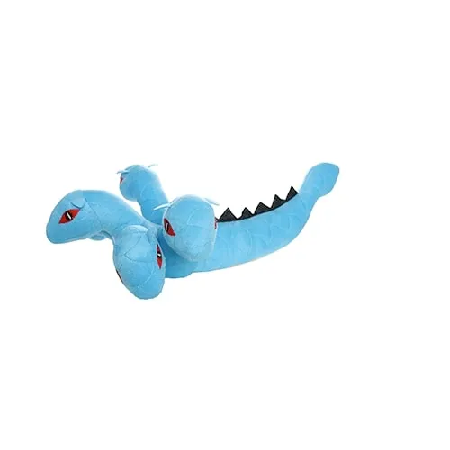 Mighty Dragon Dog Squeaky Toy, Hydra (mini and regular size)