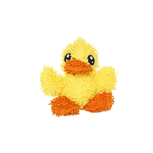 Mighty Microfibre Dog Squeaky Toy, Ball Duck (mini and regular size)