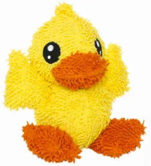 Mighty Microfibre Dog Squeaky Toy, Ball Duck (mini and regular size)