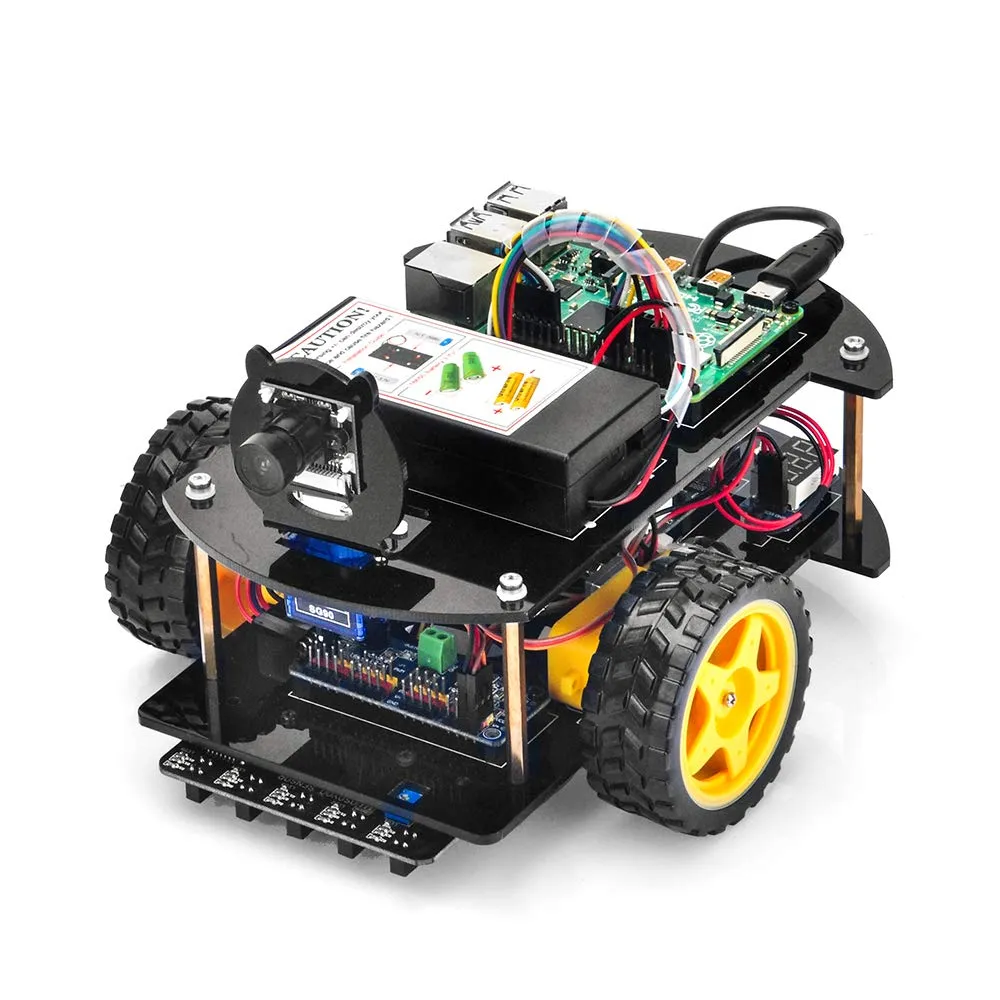 OSOYOO IoT Camera Robotic Car Learning Kit for Raspberry Pi