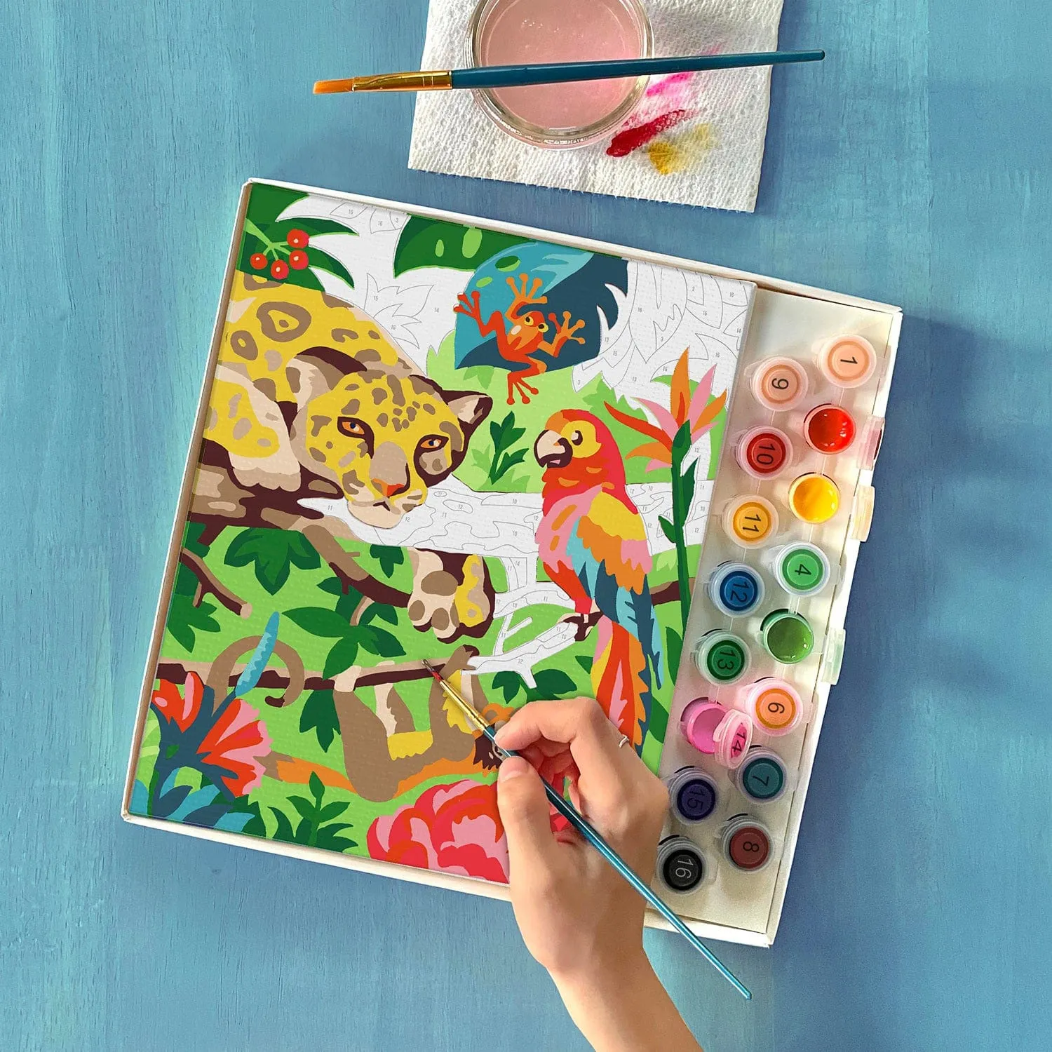 Paint by Numbers - Tropical Jungle