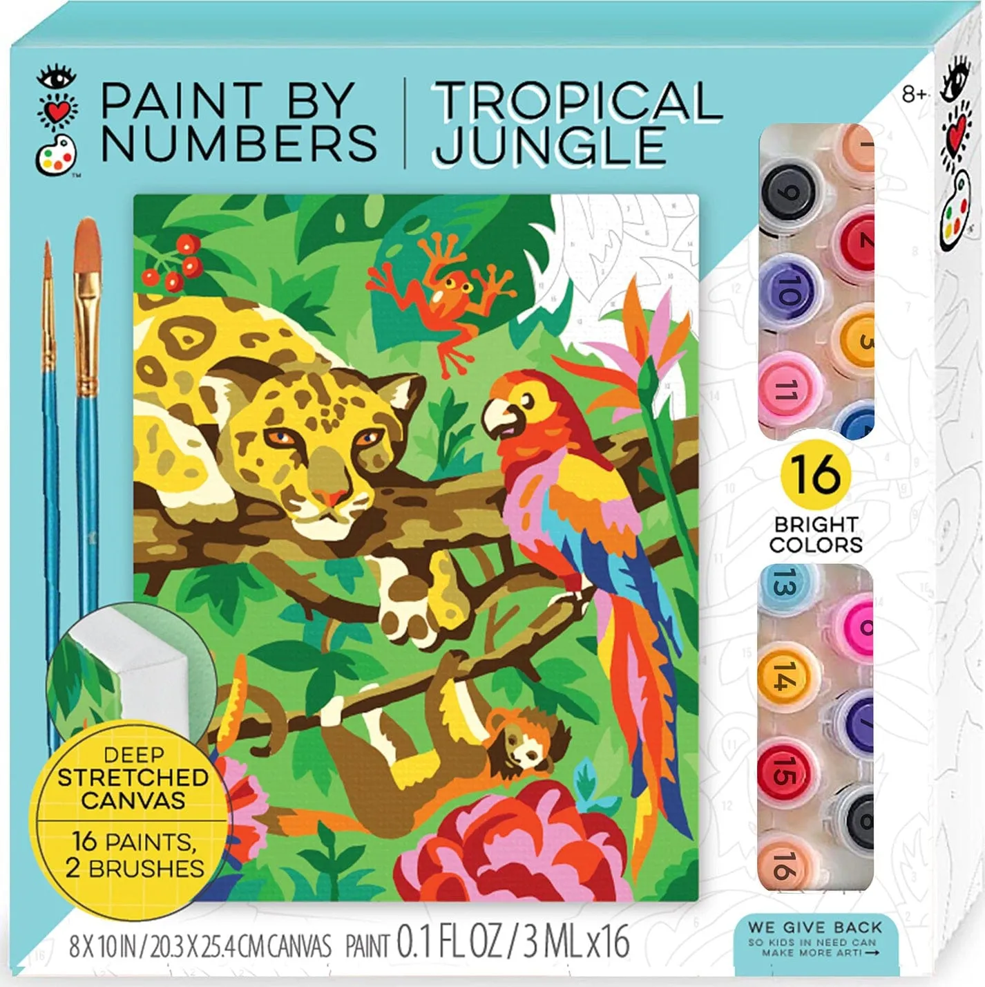 Paint by Numbers - Tropical Jungle