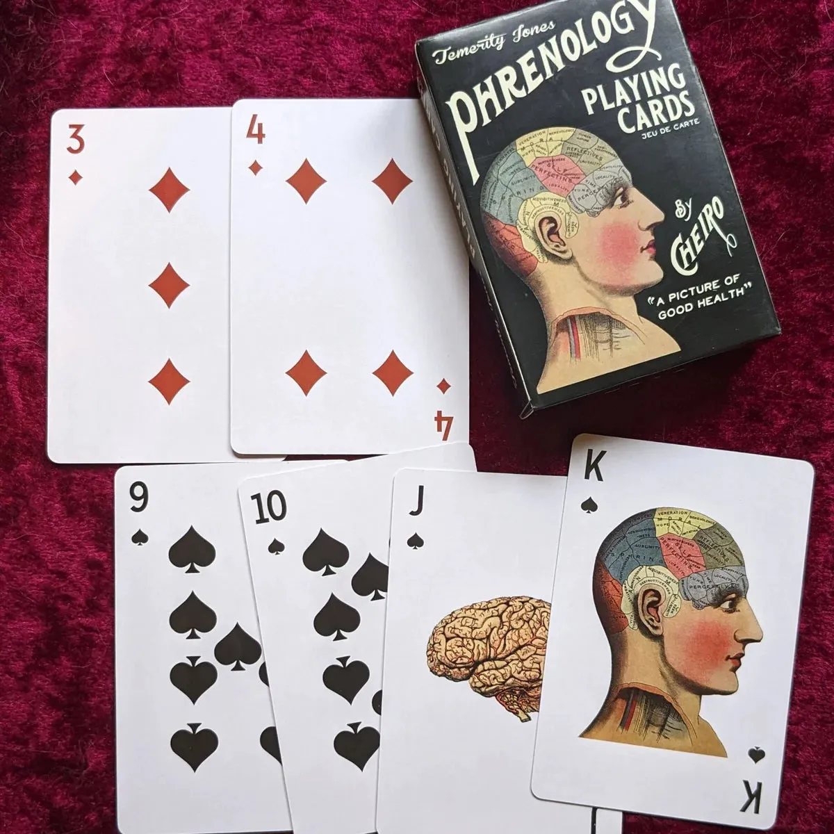 Palmistry & Phrenology Playing Cards