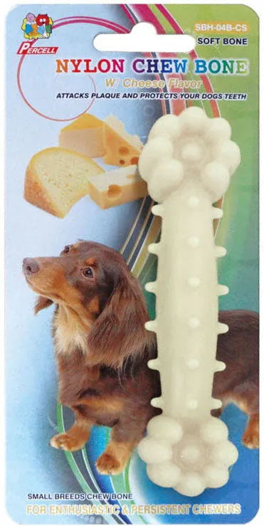 Percell Nylon Chew Bone Cheese Flavor SBH-04B-CS