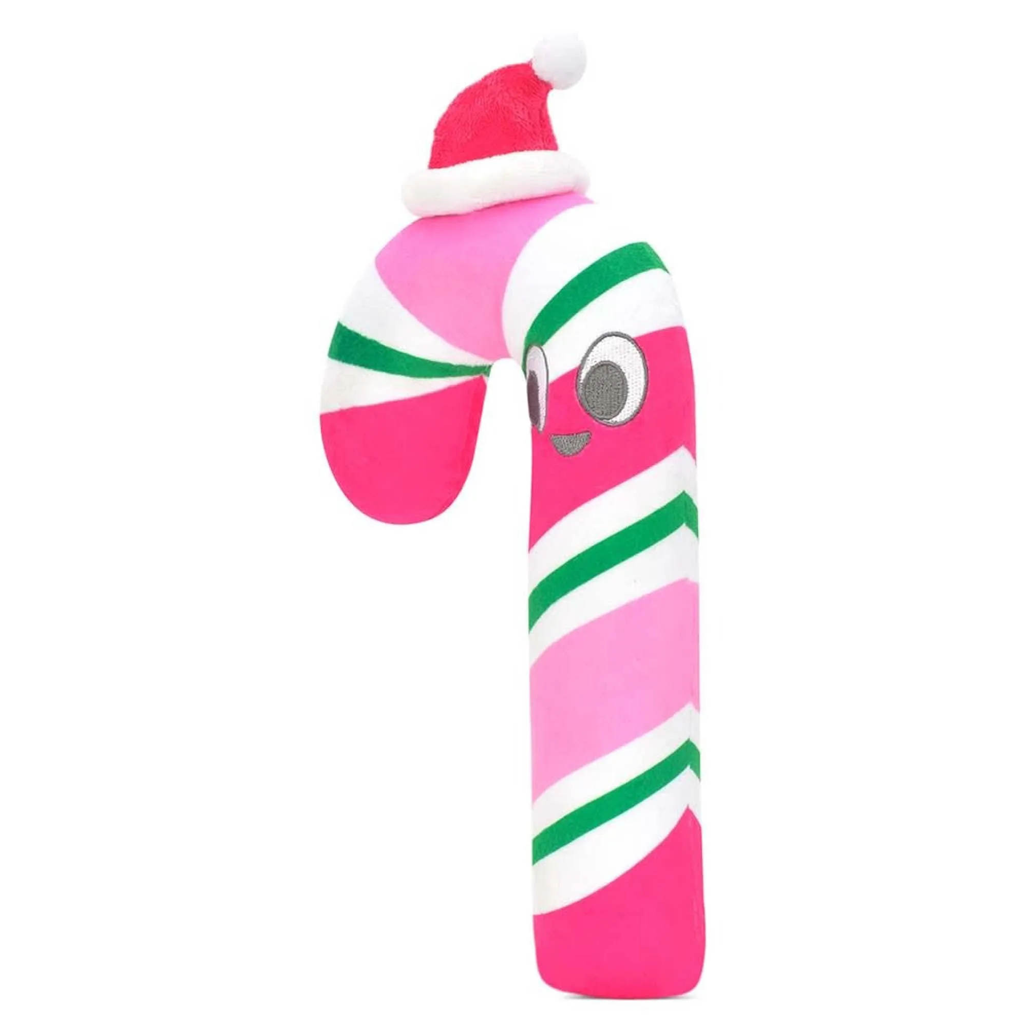 Pink Christmas Candy Cane Plush, 11 Inches, 1 Count