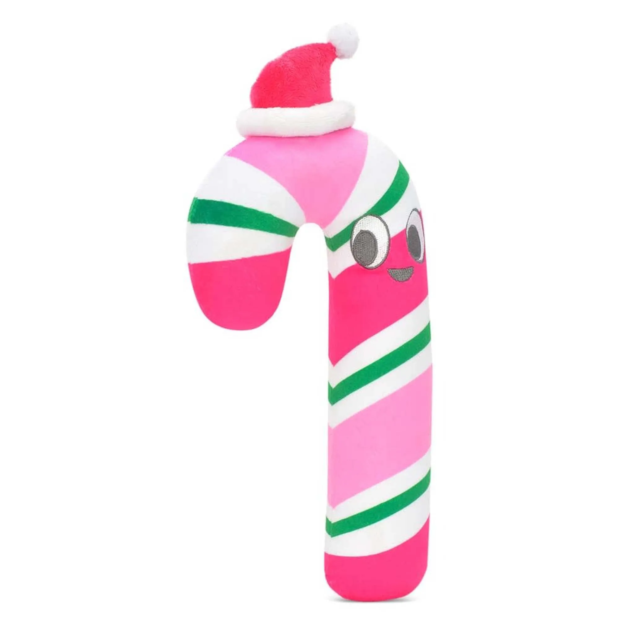 Pink Christmas Candy Cane Plush, 11 Inches, 1 Count