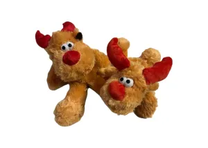 Plush Christmas Reindeer Dog Toy