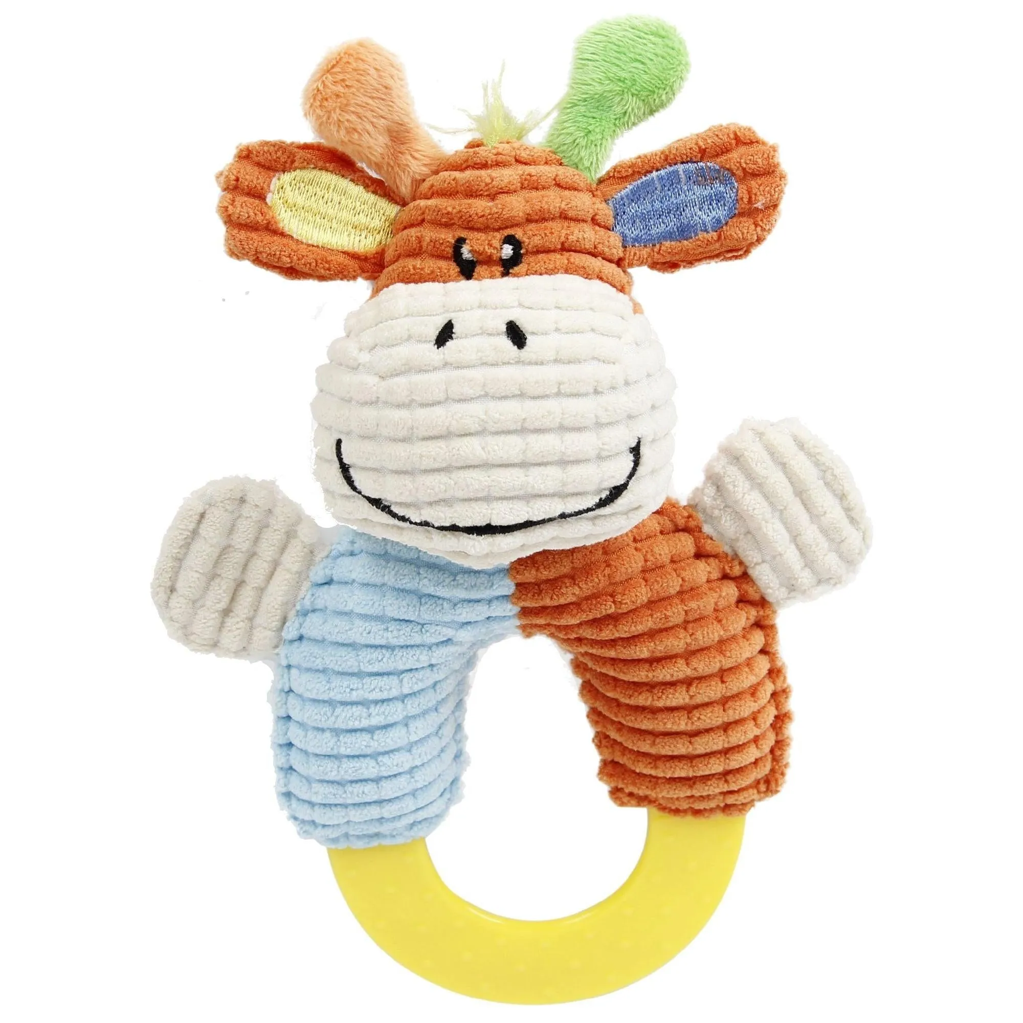 Plush squeaky teething toy for puppies and newborns Playtime