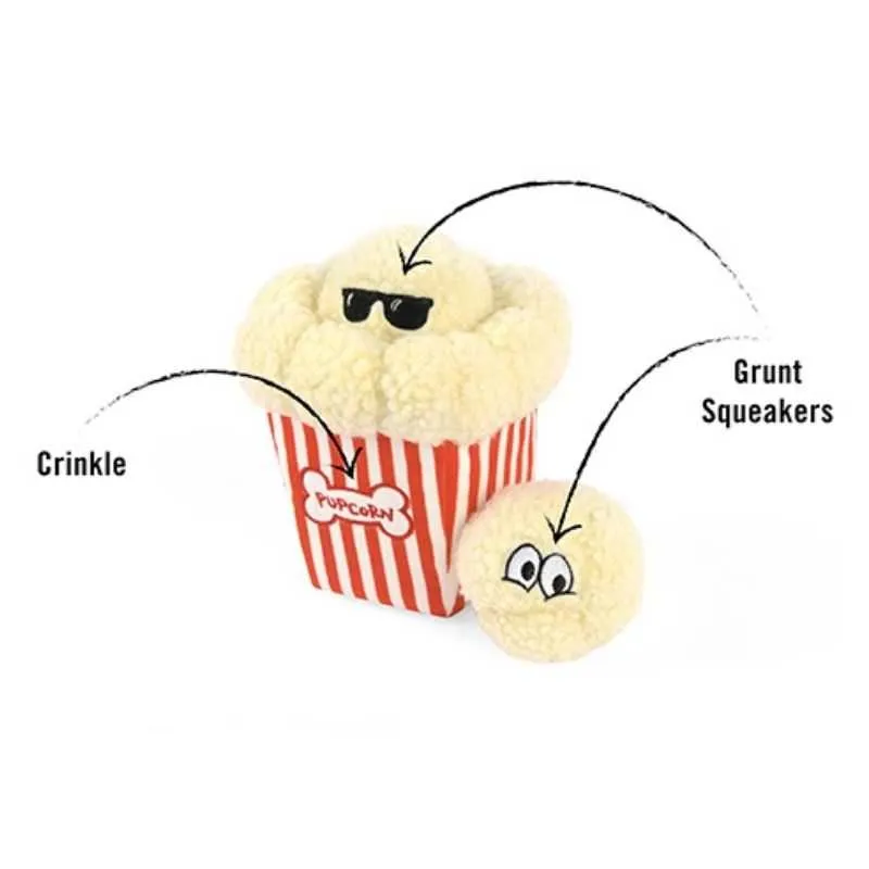 Pupcorn Plush Dog Toy