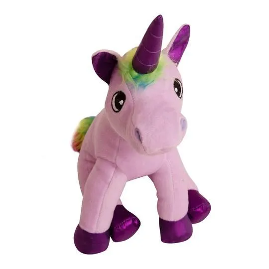 Snugarooz Rainbow the Unicorn Plush Dog Toy