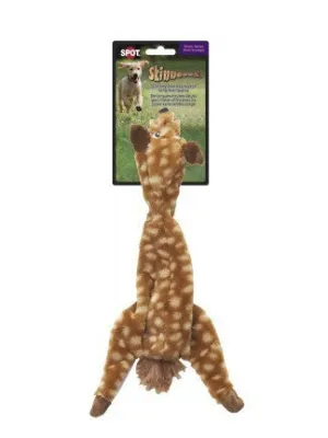 Spotted Deer Skinneeez No Stuffing Dog Toy