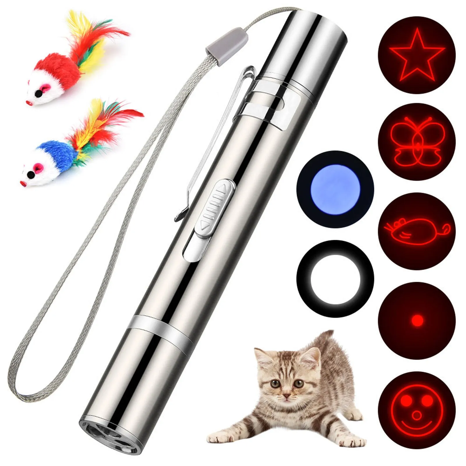 Tease Cat Flashlight Toy