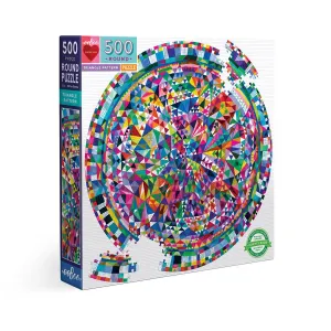 Triangle Round 500 Piece Puzzle