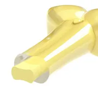 Zeus Duo Bone - Coconut Scent - Yellow - 18 cm (7 in)