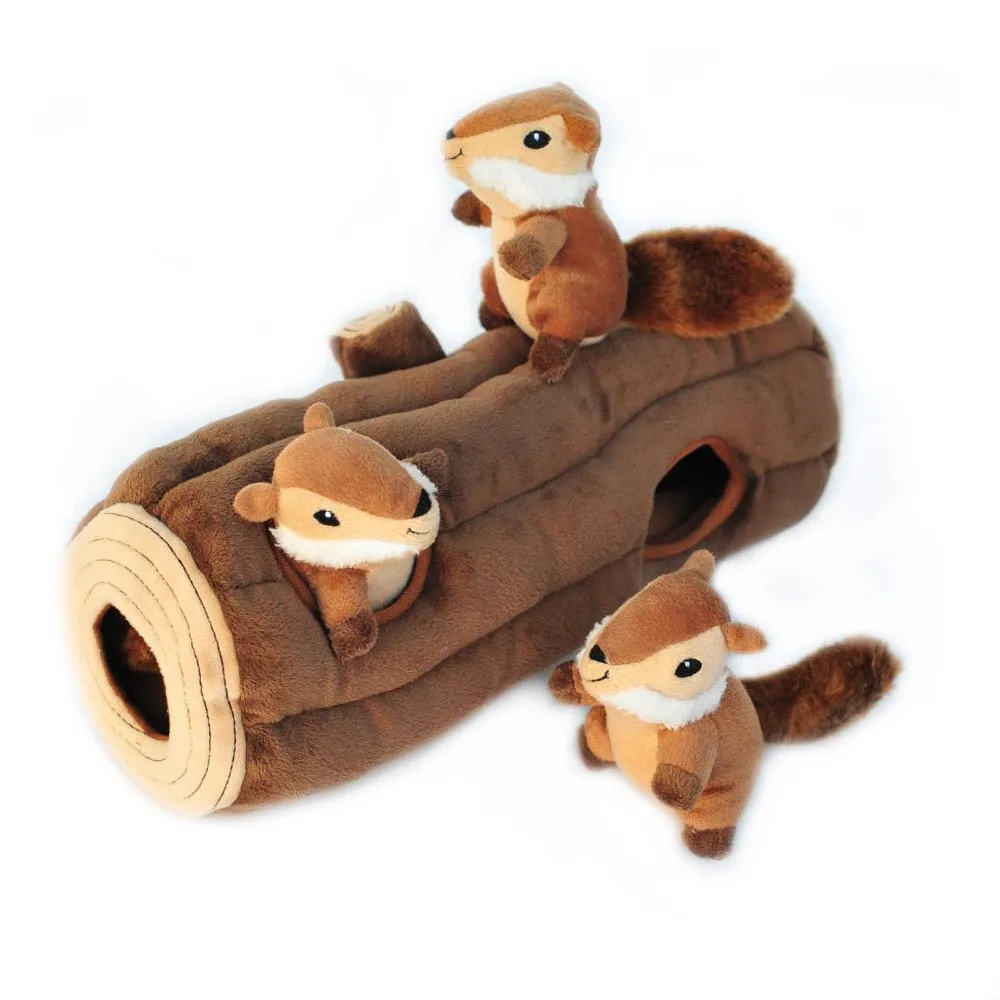 ZippyPaws Burrow XL Log Dog Toy