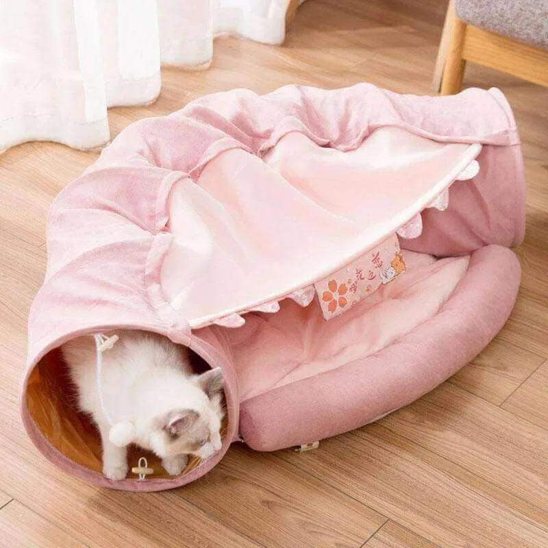 Zoom-Cat! Interactive Tunnel Bed